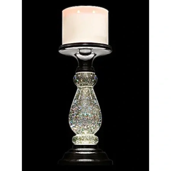 Bath & Body Works Swirling Glitter Pedestal Candle Holder